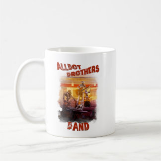 Caneca De Café mug allbot banda do irmão do conserto de discos