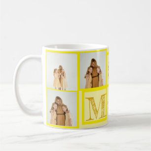 Caneca De Café Mug Amarelo Personalizado - Fotografia e Texto Per