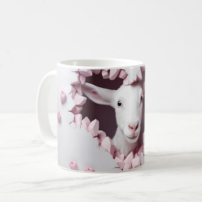 Caneca De Café Mug Animaux Série 1-5 (Frente Esquerda)