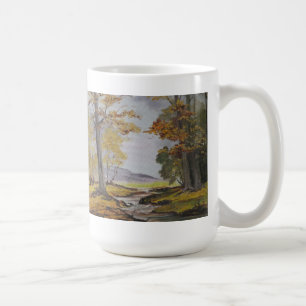 Caneca De Café Mug Ann Hayes Painting Forest Stream