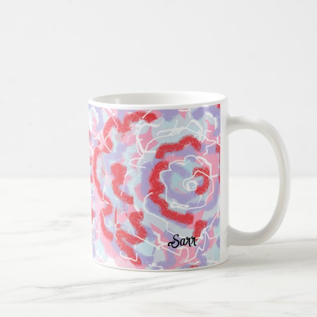 Caneca De Café Mug: Arco-Íris Nublado (Direita)