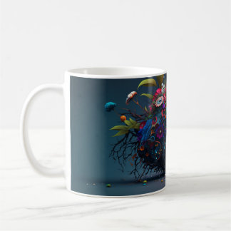 Caneca De Café Mug art abstrait