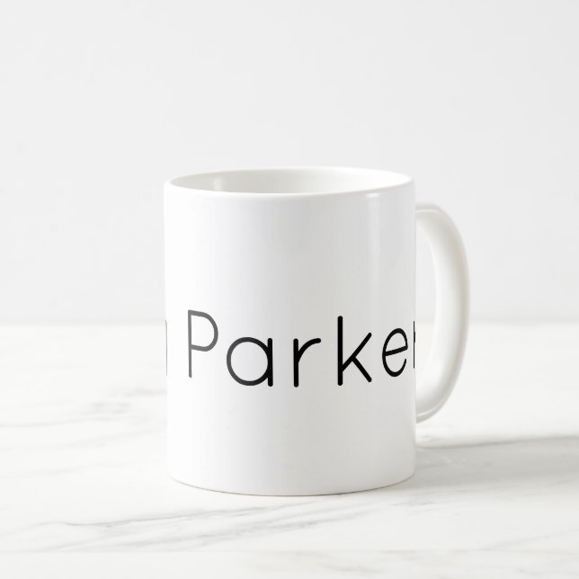 CANECA DE CAFÉ MUG ART E DESIGN (Frente Esquerda)