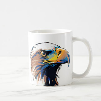 Caneca De Café Mug Bald Eagle modelo 3