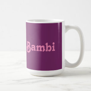 Caneca De Café Mug Bambi