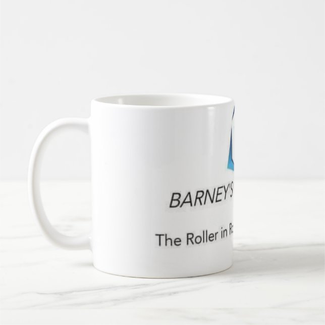 Caneca De Café Mug Barney Roller Rink (Esquerda)