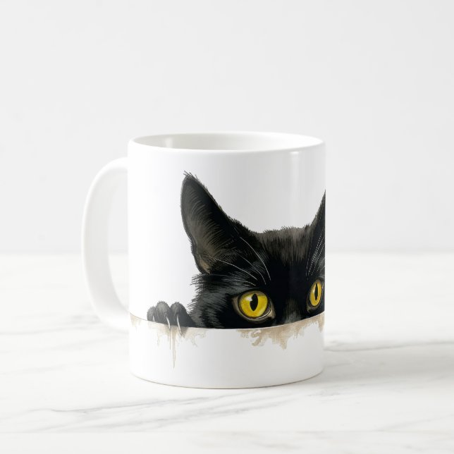 Caneca De Café Mug BEAUX CHATS MINOU 03 (Frente Esquerda)