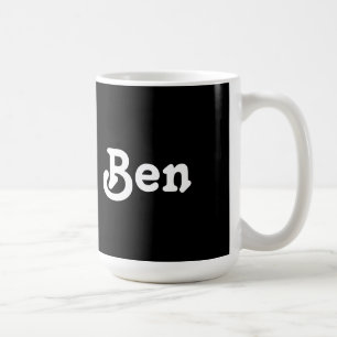 Caneca De Café Mug Ben