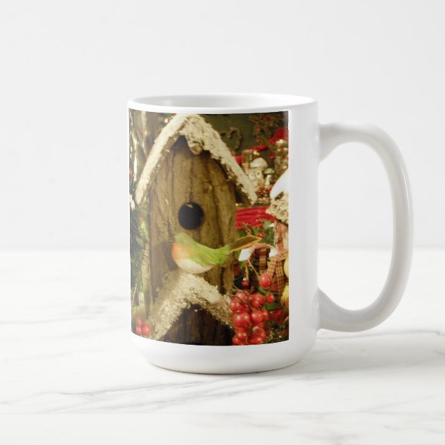 Caneca De Café Mug Bird & Bird House (Direita)