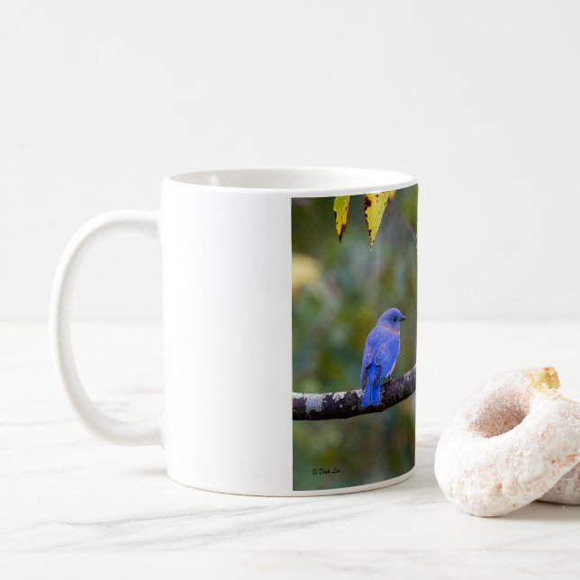 Caneca De Café Mug - BlueBird (Com Donut)
