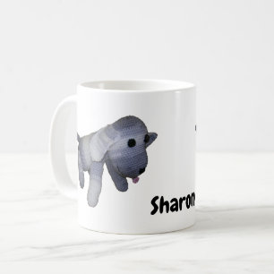 Caneca De Café Mug - Boneca de Cachorro Strike com Nome