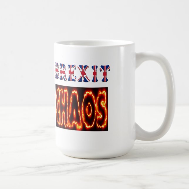 Caneca De Café Mug Brexit Chaos (Direita)