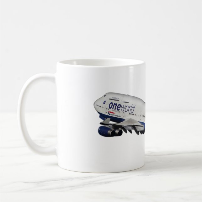 Caneca De Café Mug / British Airways (Esquerda)