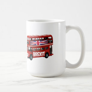 Caneca De Café Mug British Brexit Bus