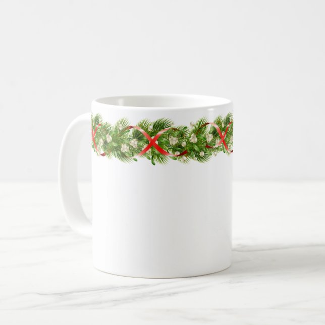 Caneca De Café Mug Café de Natal (Frente Esquerda)