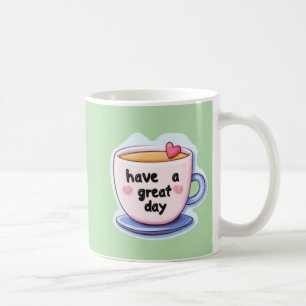 Caneca De Café Mug Café Melhor - Presente Familiar Positivo