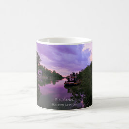 Caneca De Café Mug - Canal Erie no Sunset***