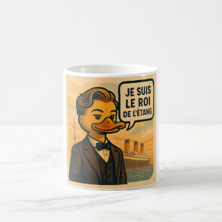 Caneca De Café Mug Canardo DiCaprio – Humour Canard & Cinéma
