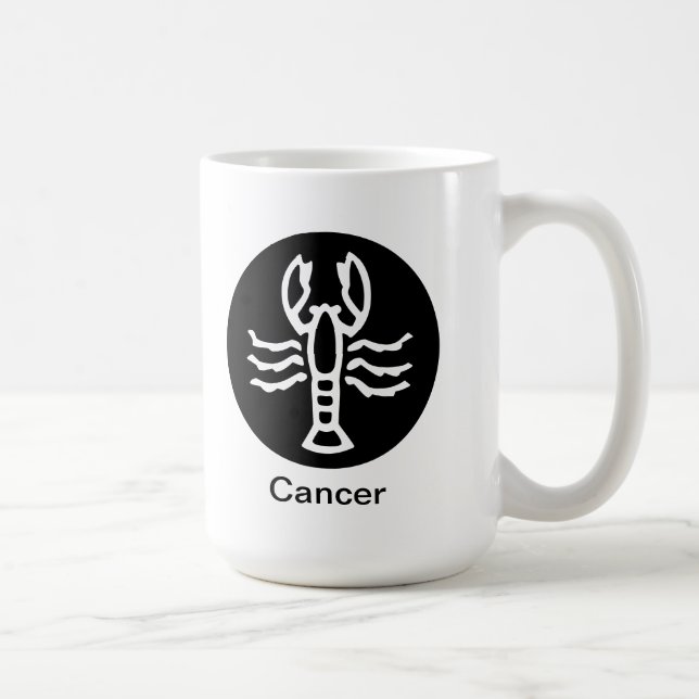Caneca De Café Mug - Cancer (Direita)
