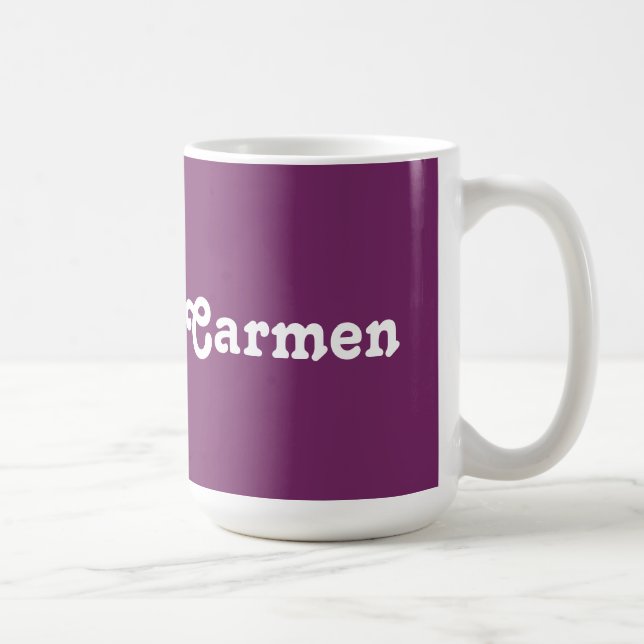 Caneca De Café Mug Carmen (Direita)
