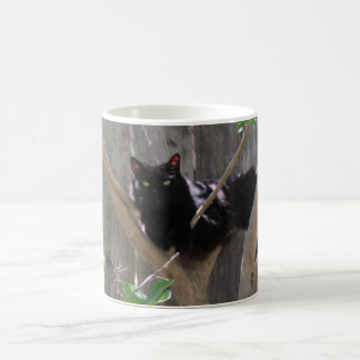 Caneca De Café Mug - Cat in Branches