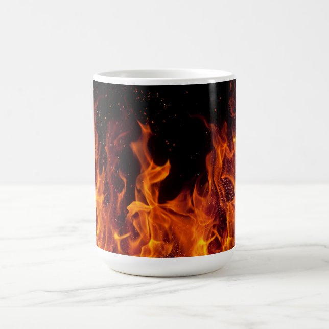 Caneca De Café Mug/chamas (Centro)