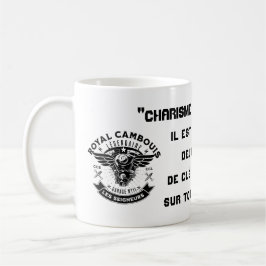 Caneca De Café MUG Charisme du Capitaine Royal Cambouis