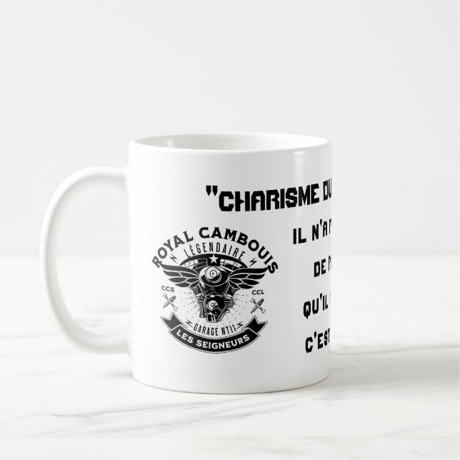Caneca De Café MUG Charisme du Caporal-Chef Royal Cambouis (Esquerda)