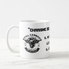 Caneca De Café MUG Charisme du L'Adjudant-Chef Royal Cambouis