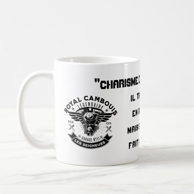 Caneca De Café MUG Charisme du Lieutenant Royal Cambouis (Esquerda)