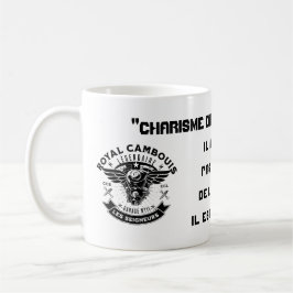 Caneca De Café MUG Charisme du Sergent-Chef Royal Cambouis
