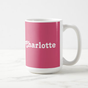 Caneca De Café Mug Charlotte