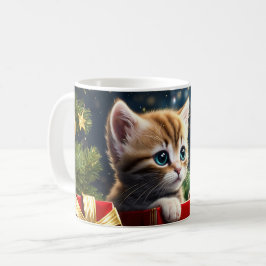 Caneca De Café Mug CHATS DE NOEL 02