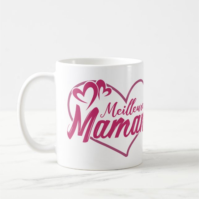 Caneca De Café Mug/Chávena Festa das Mães - Melhor Mamã (Esquerda)