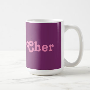 Caneca De Café Mug Cher