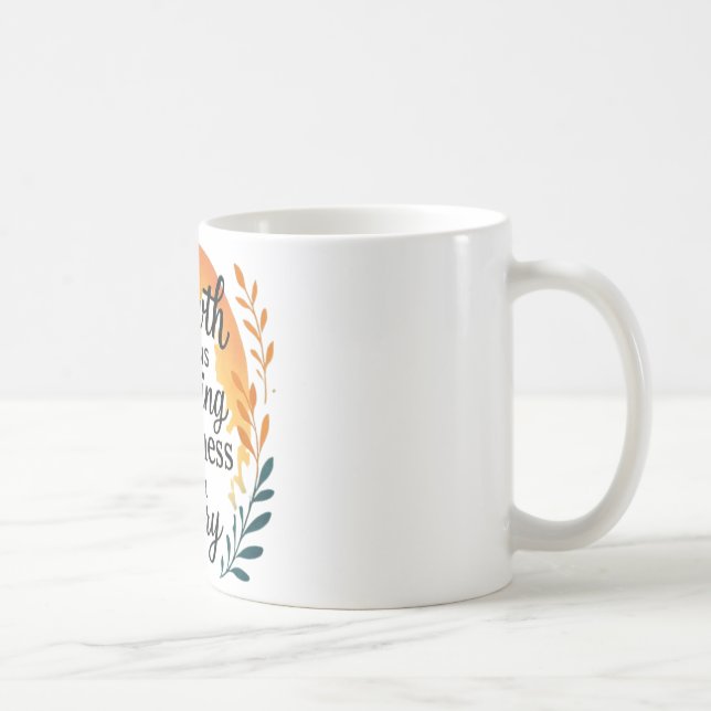 Caneca De Café Mug — Choosing Happiness Over History (Direita)