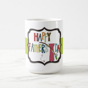 Caneca De Café Mug/Citação "Dia de os pais Feliz"