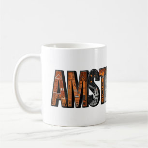Caneca De Café Mug "City of Canals", o sabor de Amesterdã