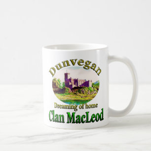 Caneca De Café Mug Clan MacLeod Dunvegan Castle