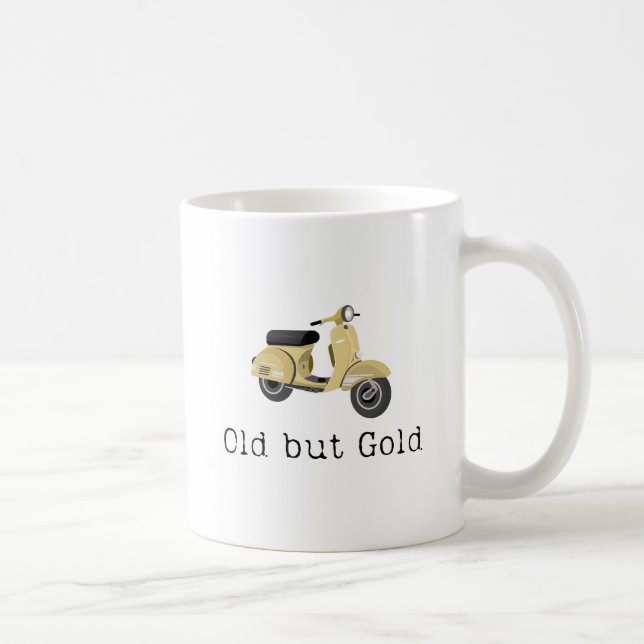 Caneca De Café Mug clássico antigo, mas Dourado (Direita)