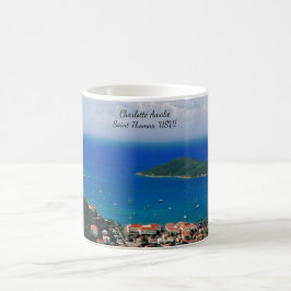 Caneca De Café Mug clássico com cena de Caribe