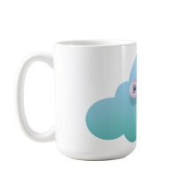 Mug Clássico Cute Cloudy