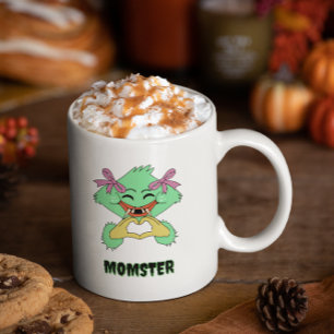 Caneca De Café Mug Clássico de Halloween Personalizado do MOMSTER