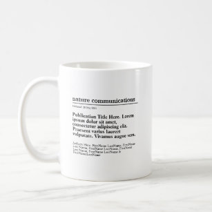 Caneca De Café Mug Clássico de Publicação Personalizada