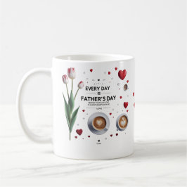 Caneca De Café Mug Clássico do Dia do Pai 11 oz - Amor do Dia a D