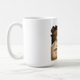 Caneca De Café Mug Clássico do Leão Africano Majestoso - Vintage