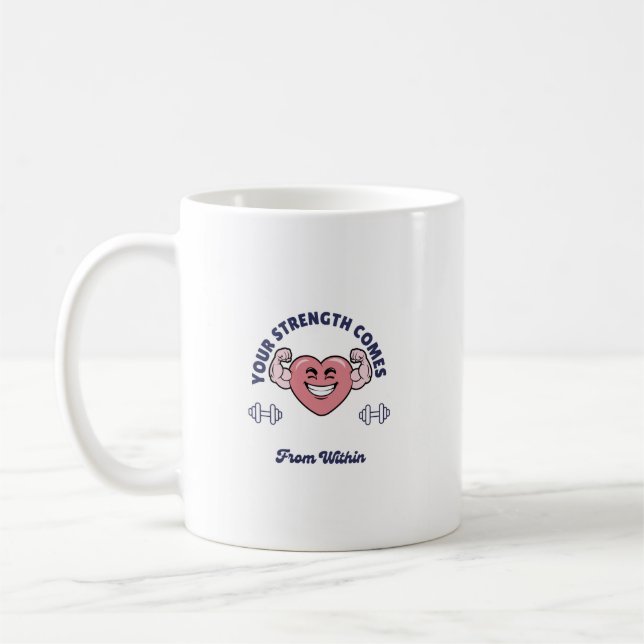 Caneca De Café mug classique Bol de motivation (Esquerda)
