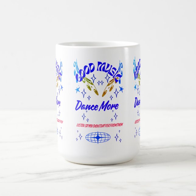 Caneca De Café Mug classique, Music Dance (Centro)