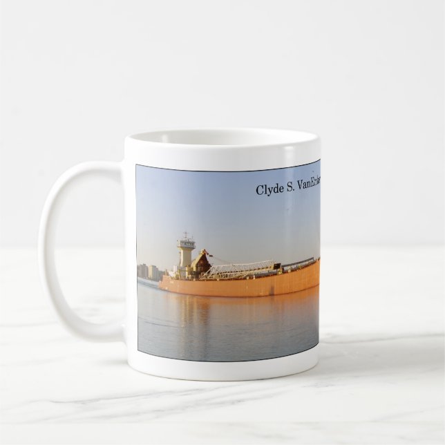 Caneca De Café Mug Clyde VanEnkevort & Erie Trader (Esquerda)