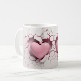 Caneca De Café Mug Coeur Série 1-10
